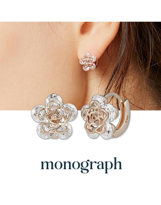 모노그래프 제나 귀걸이 MGER037S 14K Gold Plated 착용컷