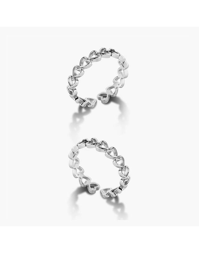 모노그래프 헤나 오픈링 실버 925 MGFRS258 Rhodium Plated (화이트골드) 착용컷