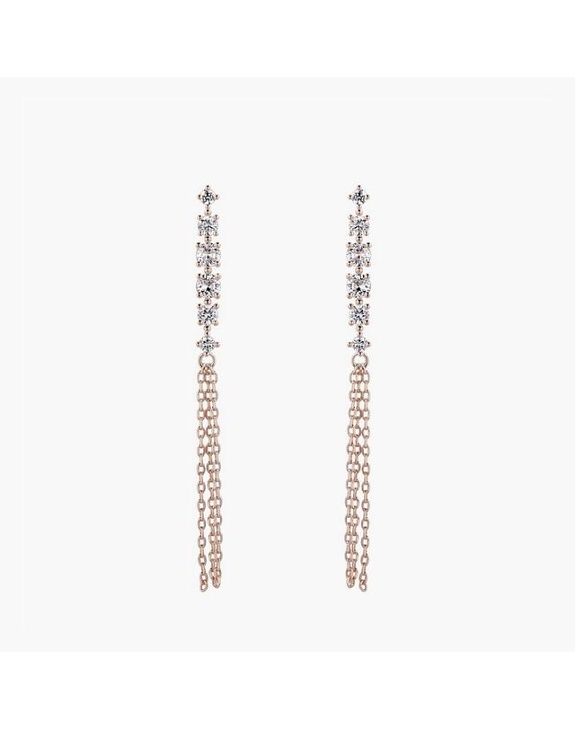 모노그래프 브론디 귀걸이 MGER0260 14K Gold Plated 착용컷
