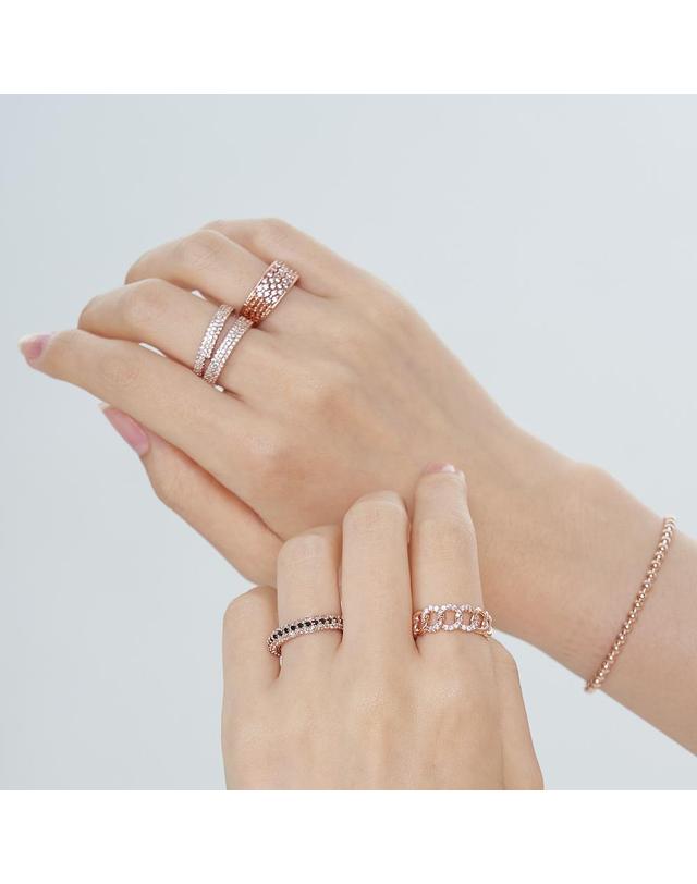 모노그래프 린 오픈링 MGFR0293 14K Gold Plated 착용컷