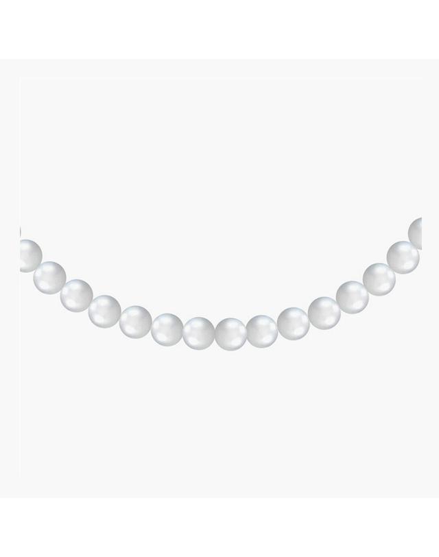 모노그래프 위노나 목걸이 진주 5mm 실버 925 MGNL328 Rhodium Plated 착용컷