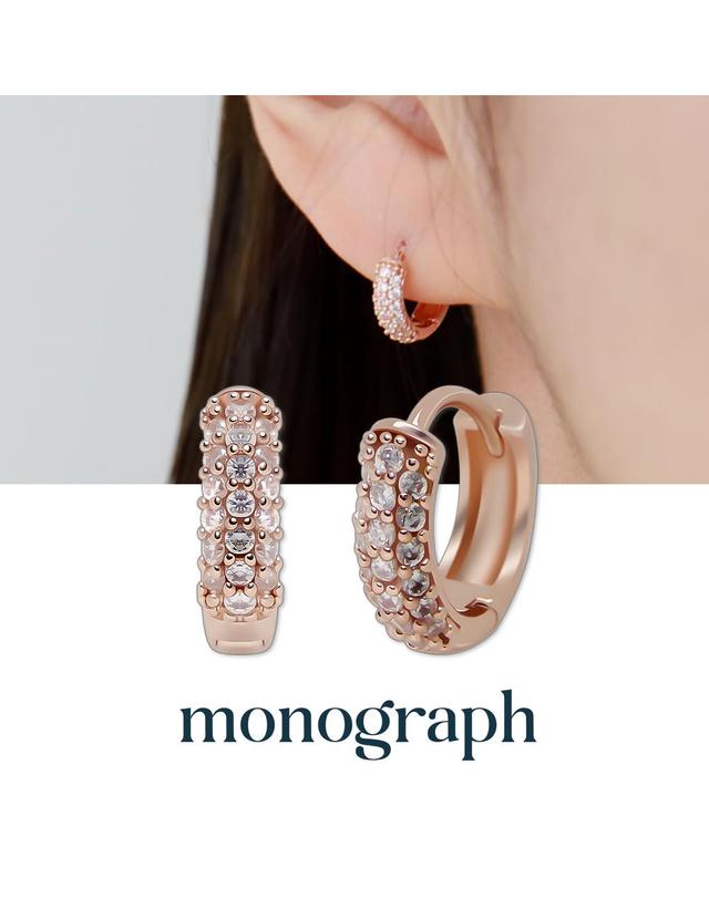 모노그래프 발렌티나 귀걸이 MGER0341 14K Gold Plated 착용컷