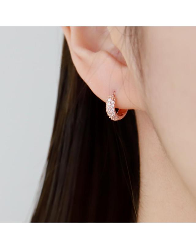 모노그래프 발렌티나 귀걸이 MGER0341 14K Gold Plated 착용컷