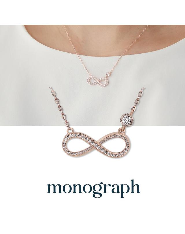 모노그래프 쉐어 목걸이 MGNL0350 14K Gold Plated 착용컷
