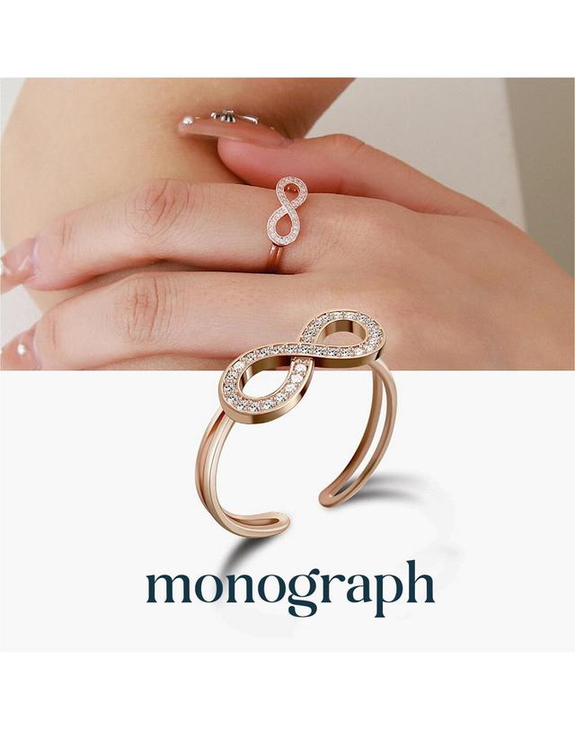 모노그래프 쉐어 오픈링 MGFR0352 14K Gold Plated 착용컷