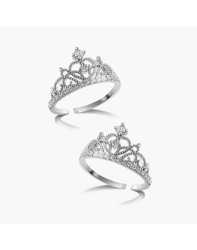모노그래프 크리스틴 오픈링 MGFR0362 Rhodium Plated (화이트골드) 착용컷
