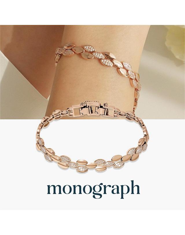 모노그래프 카렌 팔찌 MGAR0369 14K Gold Plated 착용컷