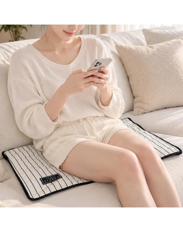 마치홈 해날 전기 온열찜질기 다용도 분리형커버 온열매트 착용컷