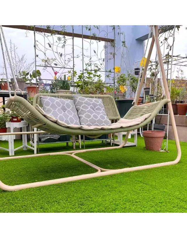 마치홈 베란다 옥상 인테리어 롤매트 인조잔디 1m x 5m x 25mm 착용컷