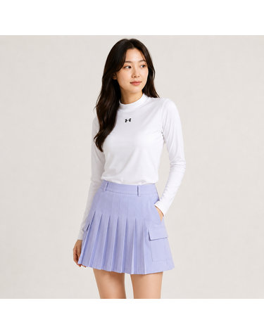 언더아머골프 여성 O/P 주름 A라인 스커트_U4SWSK003-0552