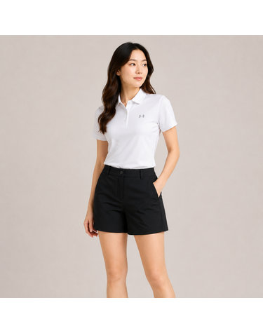 언더아머골프 여성 쿨 슬림 쇼츠 팬츠_U4UWPS004-0001
