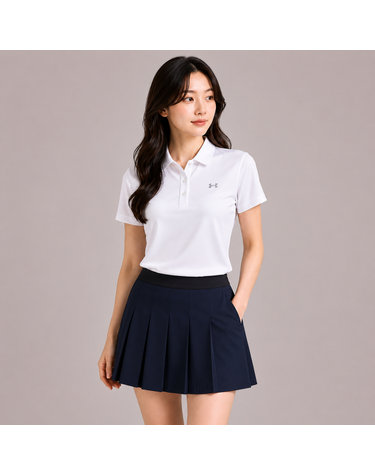 언더아머골프 여성 쿨링 플리츠 큐롯 팬츠_U4UWPS002-0410