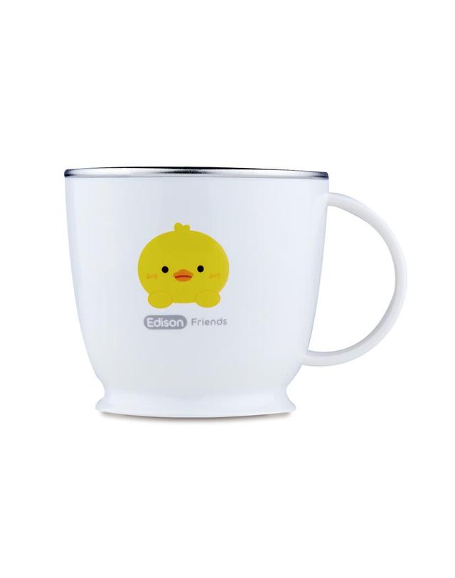 에디슨 에디슨 프렌즈 논슬립 스텐 한손컵 착용컷