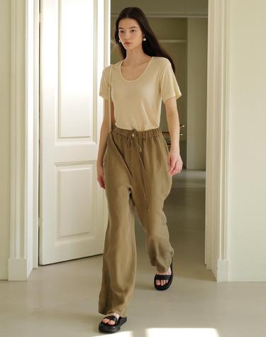 Part.5 Bemberg banding pants