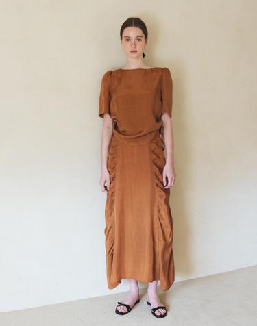 Part.6 Cupra Shirring dress