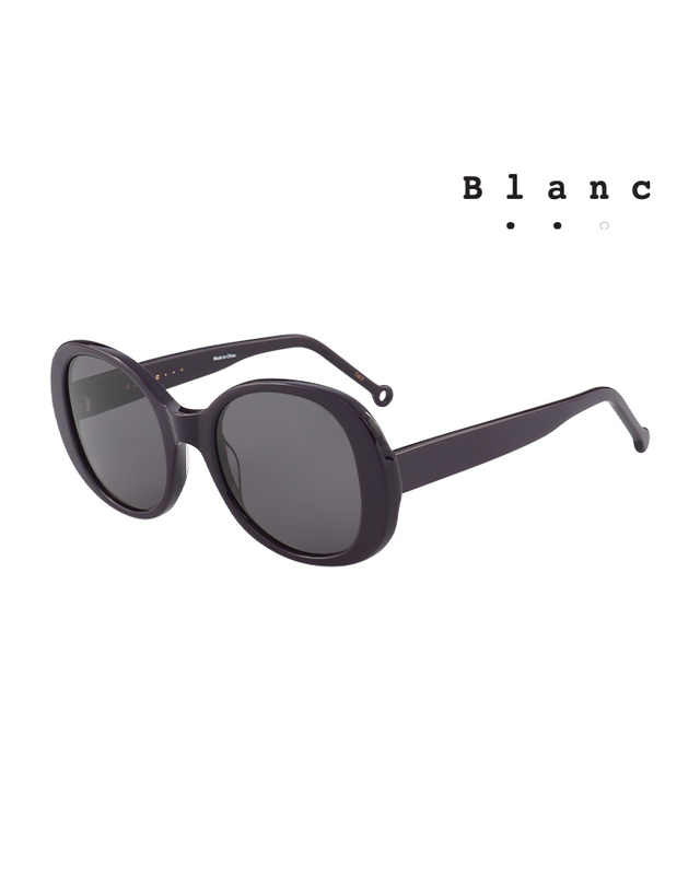 블랑 (최초가 580,000원) 블랑 선글라스 BL-GABRIELLE 746S 라운드 여자 착용컷