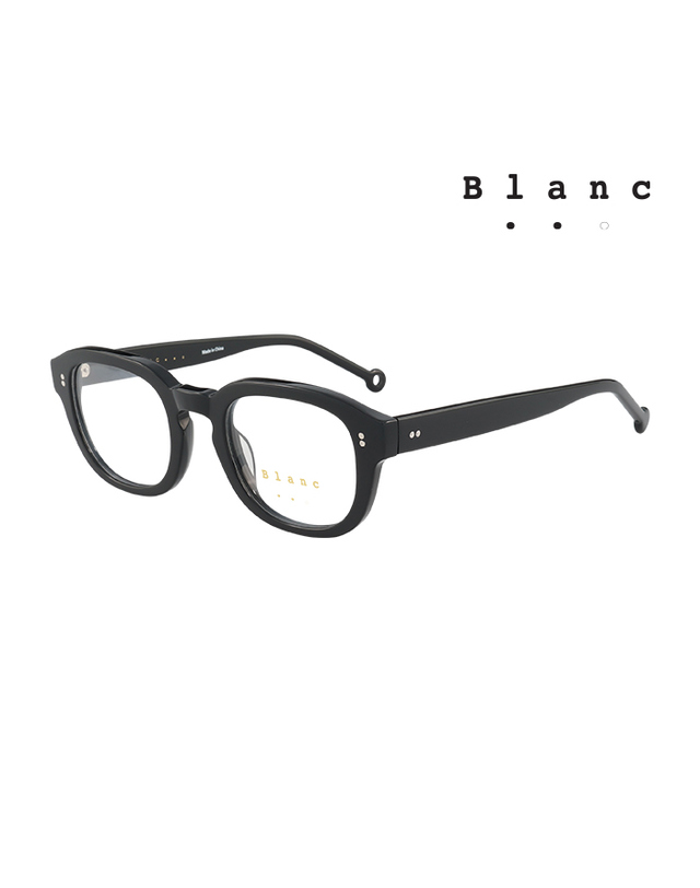 블랑 (최초가 580,000원) 블랑 안경테 BL-LUCAS 196 스퀘어 남자 여자 안경 착용컷