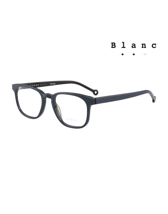 블랑 (최초가 580,000원) 블랑 안경테 BL-JOSH 131-1 스퀘어 아세테이트 남자 여자 안경 착용컷