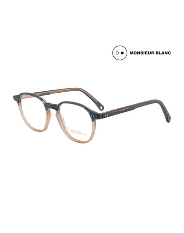 (최초가 580,000원) 무슈 블랑 안경테 MS-BASTIEN 503M_F (52) 스퀘어 아세테이트 남자 여자 안경