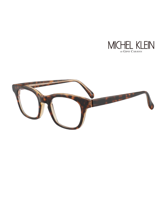 미쉘클랑 (최초가 580,000원) 미쉘클랑 안경테 MI-DID 27_F (48) 스퀘어 아세테이트 남자 여자 안경 착용컷
