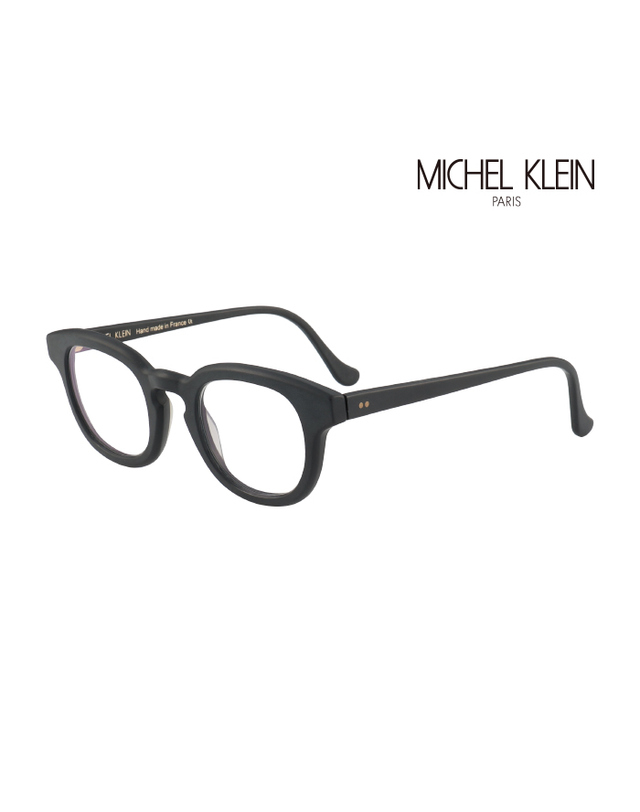 미쉘클랑 (최초가 580,000원) 미쉘클랑 안경테 MI-MAURICE 107 라운드 아세테이트 여자 안경 착용컷