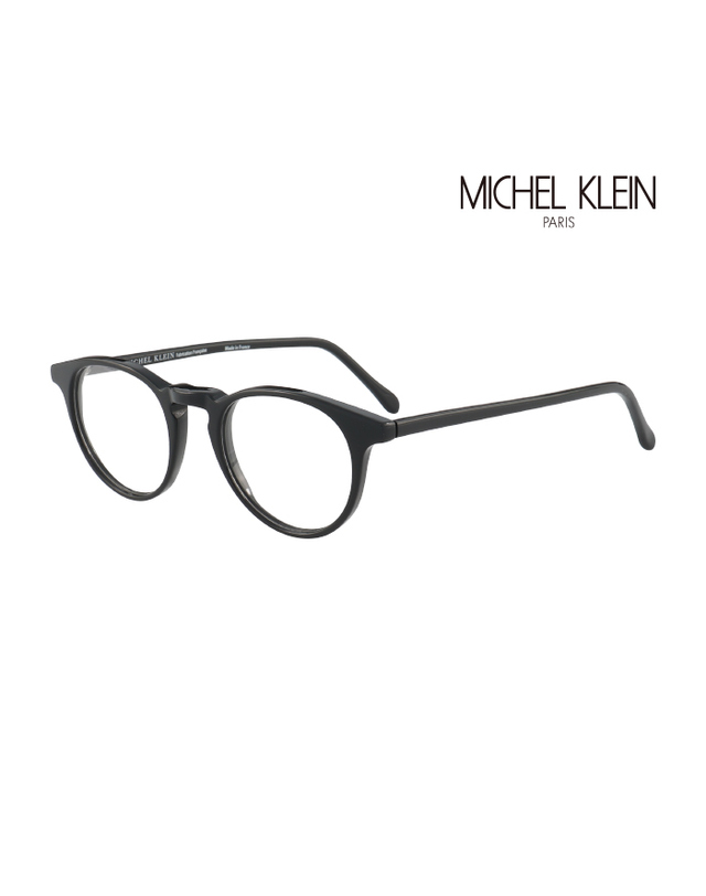 미쉘클랑 (최초가 580,000원) 미쉘클랑 안경테 MI-MIMI 2 라운드 아세테이트 여자 안경 착용컷