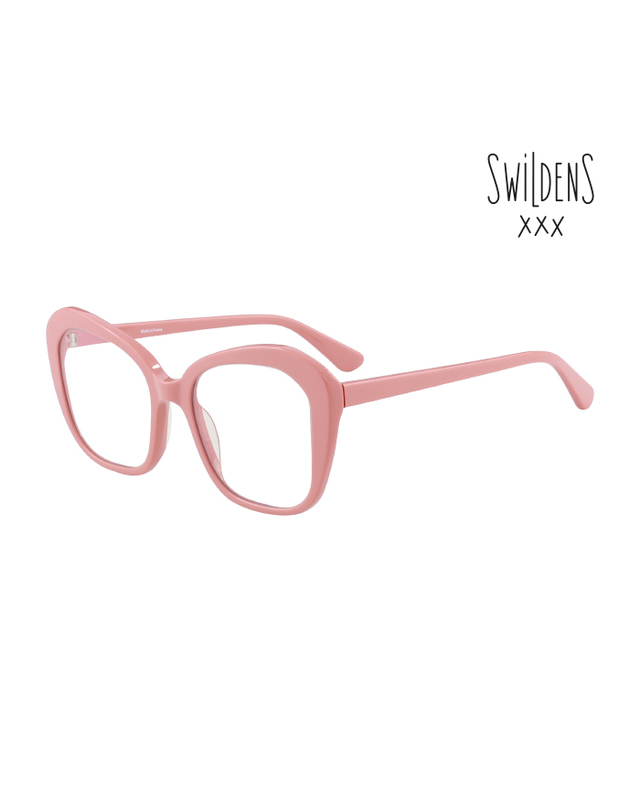 스윌든스 (최초가 580,000원) 스윌든스 안경테 SN-SASHIMI 270 스퀘어 여자 안경 착용컷