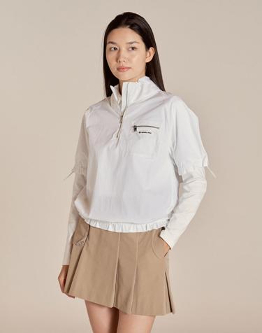 먼데이플로우 라이트웨이트 투웨이 탑_화이트