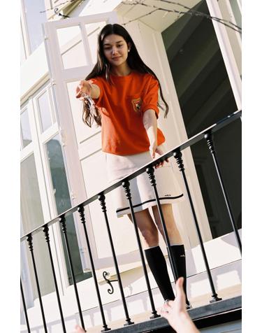 레이어 스커트_아이보리