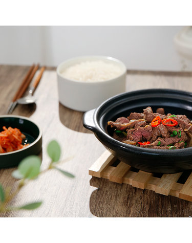 카밀리아 도자기 전골냄비 찌개 찜 요리 전자레인지 가능