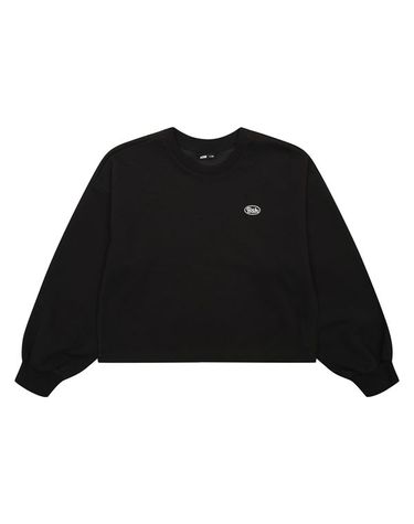 [보리보리] 여아 와펜 장식 스트링 티셔츠 24S0458_BK
