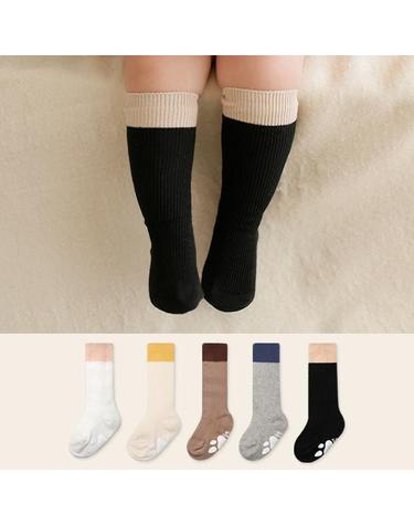 [보리보리] 투톤니삭스 / 유아양말 / 아기니삭스 / 겨울니삭스 / 아기양말 / 겨울양말 / 기모양말 /