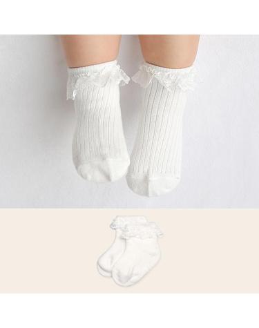 [보리보리] 레이스 양말 / 유아양말 / 눈송이양말 / 겨울양말 / 크리스마스양말 / 유아잡화 / 아기패