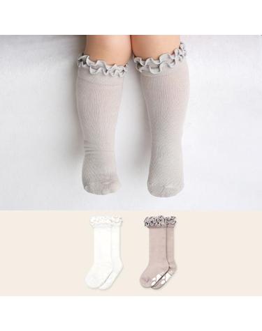 [보리보리] 2단샤샤 니삭스 / 유아양말 / 아기니삭스 / 유아니삭스 / 아기양말 / 등원룩 / 문센룩 /
