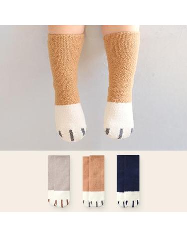 [보리보리] 수면 어흥니삭스 / 유아양말 / 아기양말 / 겨울양말 / 아기니삭스 / 수면양말 / 신생아양