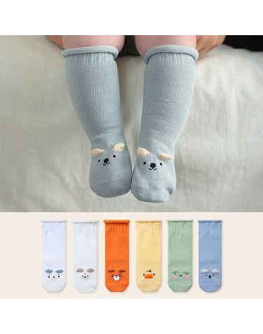 [보리보리] 입체동물 니삭스 / 유아니삭스/ 아기니삭스 / 유아동니삭스 / 캐릭터 양말 / 아기반양말 / 사계절양말