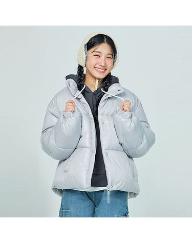 소이 [보리보리] 여자 겨울이월 글로시크롭웰론점퍼24W0153