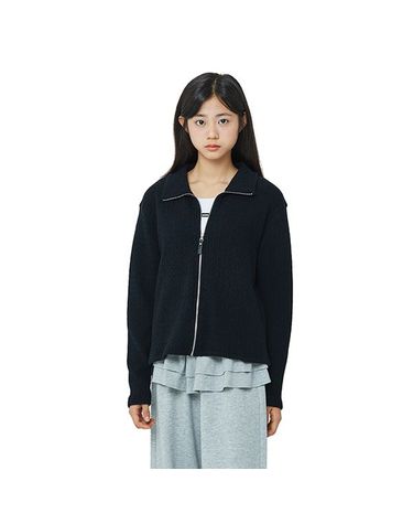 [보리보리] 여자 가을이월 케이블니트라이크카라점퍼25F5151
