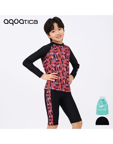 [보리보리]  아동 래쉬가드 AQAJTP24002 스판수모 3종세트