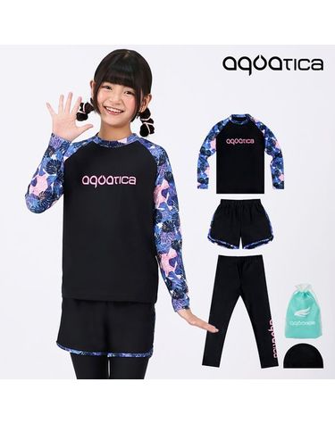 [보리보리]  아동 래쉬가드 AQAJ3T24001 스판수모 3종세트
