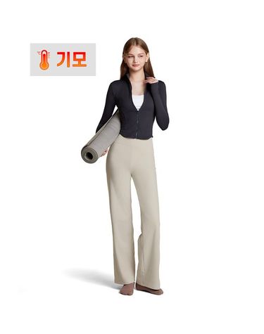 [보리보리] 테슬라 요가 기모 와이드 레깅스 TM-XBP82