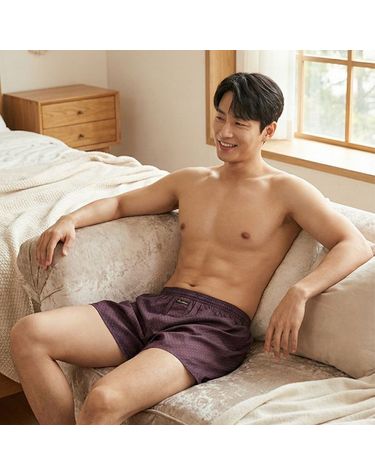 [보리보리] 남성 팬티 80수 레이더스박서X-2유색A 3매세트 트렁크팬티 면100