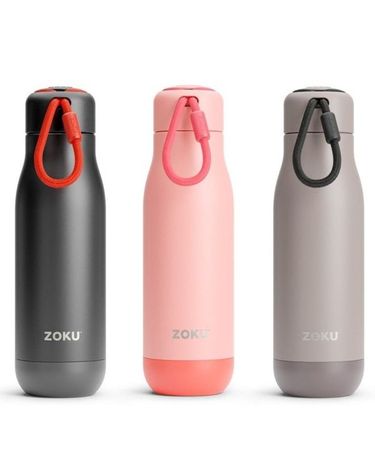 [보리보리] 조쿠 노트 스텐 보틀 500ml 코랄 애쉬 블랙
