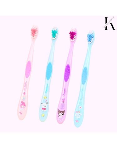 [보리보리] 릴팡 산리오 더블 논슬립 컬러칫솔 4종세트 유아칫솔 어린이칫솔 아동 시나모롤 쿠로미 마이멜로디 포차코