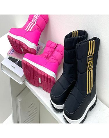 [보리보리] 꼬꼬마슈 아동용 여아 남아 공용 방한 패딩 털 부츠 kd763