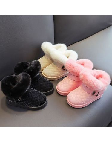 [보리보리] 꼬꼬마슈 아동 남아 여아 공용 겨울 털 부츠 kd762