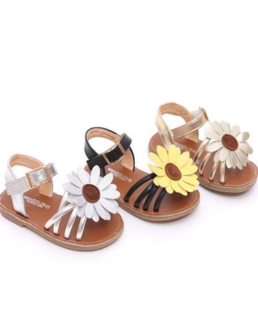 [보리보리] 꼬꼬마슈 유아동 여아 썬플라워 샌들 kd638