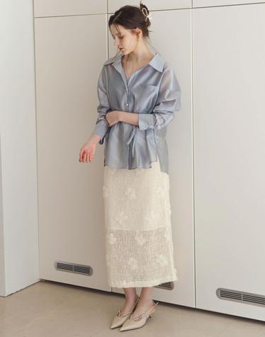 Fleur knit skirt
