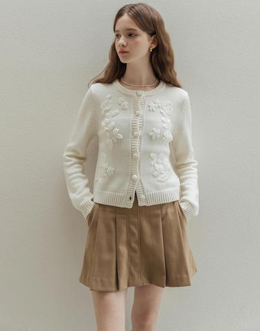 Cozy Ivory knit cardigan