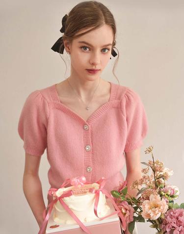 Jenny Heart Knit pullover